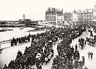Surfboat Funeral Crowd on the Parade [Chris Brown] | Margate History